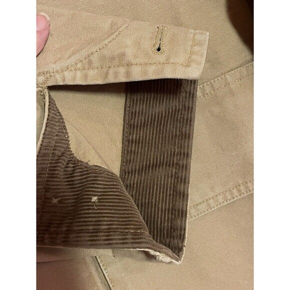 Polo Sport VTG Women’s M Canvas, Suede, Corduroy Barn Coat, Hunting Chore Jacket - Picture 6 of 10
